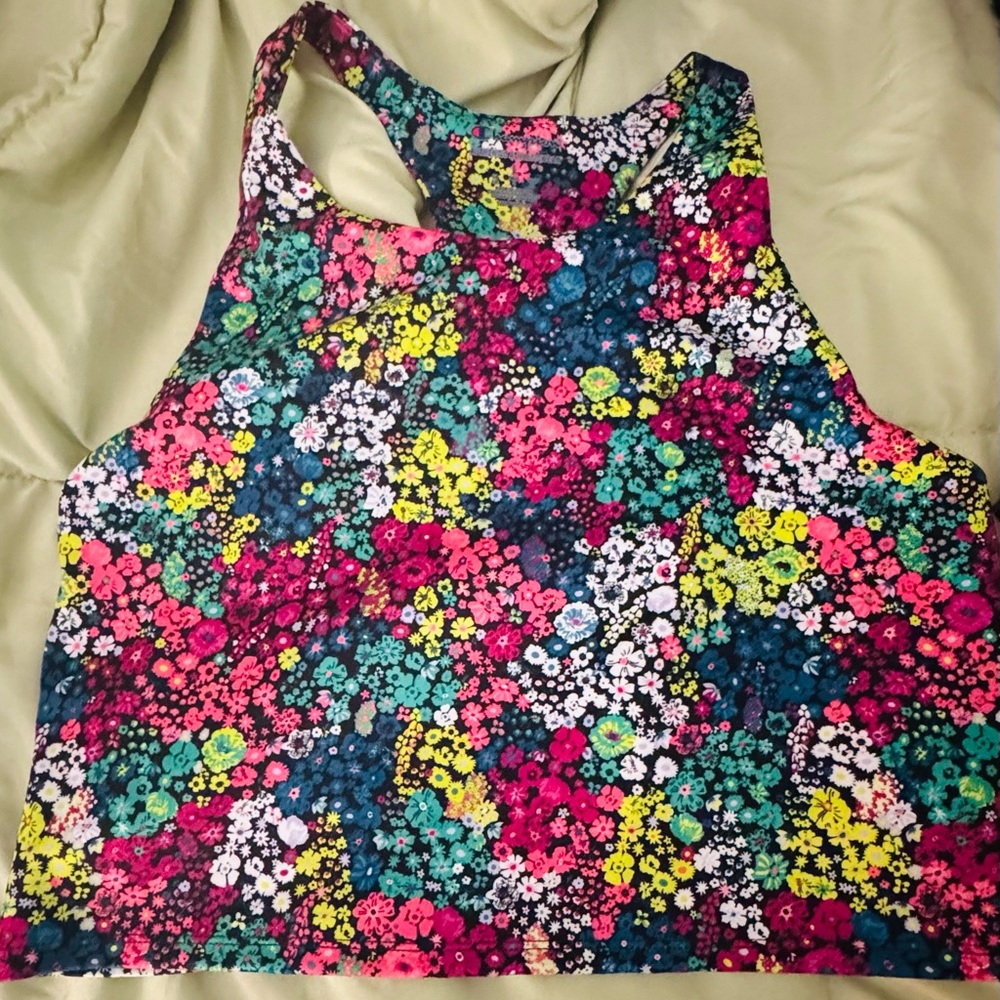 Champion Multicolor Floral Racerback Tank - Picture 2 of 5